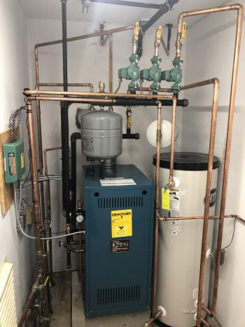 Hot water heating in Selden, NY by Bonded Mechanical Corporation