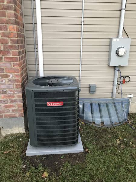 Brand New Goodman Central Air Conditioning System installed in Smithtown, NY. (5)